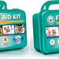 General Medi 150 Pieces Hardcase First Aid Kit - First Aid Box Contains Premium Medical Supplies for Travel, Home, Office, Vehicle, Camping, Workplace & Outdoor (Pack of 2)