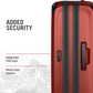 Victorinox Spectra 3.0 Expandable Medium Case - Modern Hardside Luggage - Rolling Suitcase with Spinner Wheels - Holds Travel Accessories - 81 Liters, Red