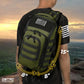 DBTAC Tactical Personal Defense EDC Bags & Packs | 10L Military Shoulder Backpack with Sling for Concealed Carry, Range, Travel, Hiking, Outdoor Sports (Green)