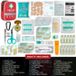 SuccorWare130 Pieces First Aid Kit with Hospital Grade Medical Supplies - Includes Emergency Blanket, Bandage - Great for Home, Outdoors, Office, Car, Travel, Camping, Hiking, Boating