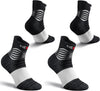 NEENCA Medical Compression Socks for Women & Men Circulation—2 Pairs, Ankle Compression Stockings for Pain Relief, Plantar Fasciitis, Swelling, Running, Nurses, Travel, Pregnancy, Flying. 20-30 mmHg