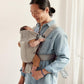 BabyBjörn Baby Carrier Mini, Gray Beige, 3D Mesh Newborn Carrier (7-25 lbs), Ergonomic, Easy-to-Use