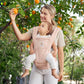 Ergobaby Alta 2-in1 Hip Seat and Carrier - All-Position Breathable Mesh Baby Carrier for 4 Months to 48 Months (12lbs - 45lbs) - SoftFlex™ Mesh - Pink Quartz