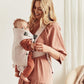 BabyBjörn Baby Carrier Mini, 3D Jersey, Light Beige | Newborn Carrier (7-25 lbs), Ergonomic, Easy-to-Use