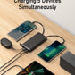 VEEKTOMX Portable Charger with Built-in Cables 10000mAh Power Bank for iPhone Slim Fast Charge USB C Battery Pack Travel Essentials Powerbank Compatible with iPhone, Samsung, Android, etc