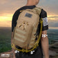 DBTAC Tactical Personal Defense EDC Bags & Packs | 10L Military Shoulder Backpack with Sling for Concealed Carry, Range, Travel, Hiking, Outdoor Sports (Brown)