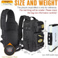 Dovesun Small Fishing Backpack with Tackle Boxes Fishing Sling Bag DIY Embroidery Patches Tackle Bag Gift for Men Black