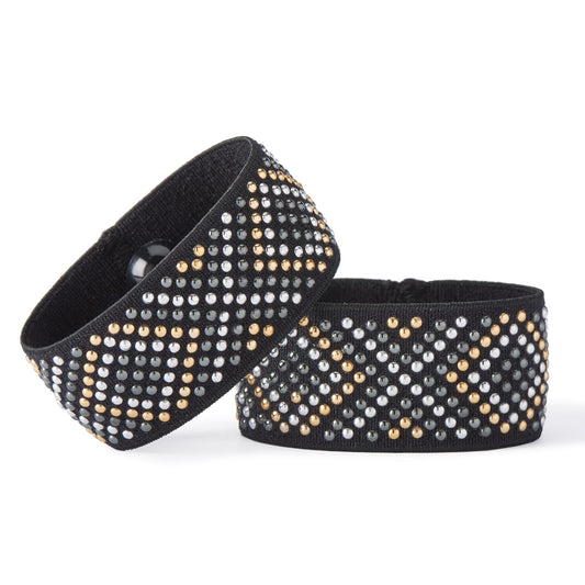 Acupressure Motion Sickness Bands - Cecilia Duo (Large) - Stylish Morning Sickness Relief Band | Travel, Pregnancy, Cruise