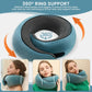 Neck Pillow, Travel Pillow uses Memory Foam to Support Neck Comfort, Ideal Companion for Airplane and car Travel, Compact, Convenient, and Versatile Airplane Sleep Pillow(Light Blue)