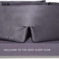 DROWSY Silk Sleep Mask. Face-Hugging, Padded Silk Cocoon for Luxury Sleep in Total Darkness. (Moonlight Shadow)