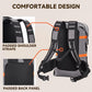 HEETA Dry Bags Waterproof Backpack 40L for Men & Women, Roll Top Heavy Duty Cushioned Hiking Backpack for Kayaking Boating Paddle Boarding Fishing Travel Camping Beach Vacation Cruise Ship Essentials