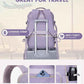 LOVEVOOK Travel Backpack for Women & Men 40L,Airline Approved Carry On Backpack Travel Essentials,TSA Carry on Luggage,Waterproof Personal Item Travel Bag,Suitcase with 3 Packing Cubes,Taro Purple