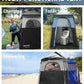 KingCamp Shower Tent, Portable Privacy Tent Outdoor Camping 1/2 Room Toilet Tents with Shower Bag & Dressing Room for Beach, Camping & Hiking