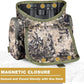 skiguard Bino Harness with Rangefinder Pouch & Rain Cover, Lightweight Binocular Harness Chest Pack