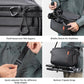 PGYTECH OneMo Sling Camera Bag 7L-9L, waterproof Crossbody Camera Shoulder Bag for Photographers Travel, DSLR Camera Bag for Sony/Canon/Nikon/DJI Mavic/Mirrorless/Tripod/Laptop
