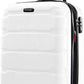 Samsonite Omni PC Hardside Expandable Luggage with Spinner Wheels, Carry-On 20-Inch, White