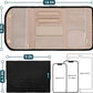 Pavilia Foldable Jewelry Organizer - Travel Roll Bag with Compartments for Earrings, Rings, Necklaces, Bracelets - Packing Accessory