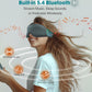 Sleep Mask with Headphones Bluetooth 5.4，LC-dolida 2025 New 3D Bluetooth Sleep Mask Headphones with Soft Bamboo Cotton for Side Sleepers Women Men, Sustainable Luxury for Better Sleep
