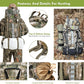 Hunting Backpack for Men, 60/80L Camo Backpack with Waterproof Rain Cover, 600D Hunting Pack for Hunters