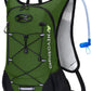 Lightweight Hydration Backpack, Running Backpack with 2L Water Bladder, Hydro Water Daypack for Cycling Hiking Rave for Men Women