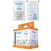 Hand Sanitizing Travel Wipes – 15ct Individually Wrapped | Fragrance-Free, Moisturizing, 70% Isopropyl Alcohol Wipes | Travel, Home, Office, Daily Use | Made in USA