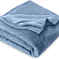 Bare Home Fleece Blanket - Kid Size - Ultra-Soft Lightweight for Bed, Sofa, and Couch - Luxury Microplush - Cozy Warm Blanket (Kid, Coronet Blue)