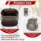 Binoculars Harness Chest Pack with Rangefinder Pouch and Hand Warmer Pockets, Adjustable Shoulder Strap, Ideal for Hunting, Hiking
