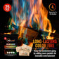 Fireflame Fire Color Changing Packets - Colorful Fire Flames Packets - 25 Pack - for Outdoor Pit, Fireplace, Bonfire, Campfire, Camping Accessories for Kids & Adults