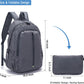 YZAOLL 25L Lightweight Packable Hiking Backpack Waterproof Hiking Daypack for Women Men Gym Backpack Travel Camping Vacation,DarkGray