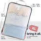 Large Packing Cube Set with See Through Mesh- Compression Packing Cubes Travel Organizers by TRIPPED Travel Gear (Dusty Rose)