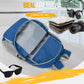ZOMAKE Lightweight Packable Backpack 35L, Light Foldable Backpacks Water Resistant Collapsible Hiking Bag, Compact Folding Day Pack for Travel Camping(Dark Blue)
