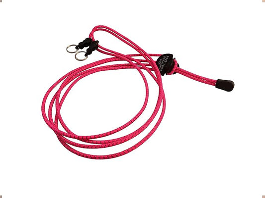 Rick Young Outdoors Premium Binocular Harness - Adjustable Chest Strap for Hunting, Birding & Hiking - Comfortable Waterproof Quick-Release System (Pink)