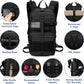 1050D Tactical Hydration Backpack with 3L TPU Water Bladder, Military Molle Water Backpack Perfect for Men & Women, Hydration Pack for Hiking, Biking, Running, Climbing, Hunting, Daily Use