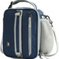 MIER Expandable Lunch Bag Insulated Lunch Box for Men Boys Teens to Work School Travel, Multiple Pockets Portable Lunchbox Bags with Shoulder Strap (Navy Blue