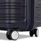 Samsonite Elevation Plus - Carry-On Hardside Luggage with QuickEntry™ Front Compartment - Scratch Resistant Polypropylene Shell, AirTag Holder, TSA Lock, Airline Approved - Midnight Blue