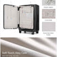 LUGGEX Checked Suitcase Top Opening, FLT and Travel Packing Cubes Bundle – Travel Essentials (FX-Lite, 30 Inch, 105L-115L)