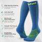 Compression Socks for Women Men 3 Pairs, Compression Stockings, Fragrance Flight Socks for Travelling Sitting