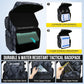 PLUSINNO Cooler Fishing Backpack with Rod Holders 45L Large Water-resistant Fishing Tackle bag Store Fishing Gear Fishing Gifts for Men Father, Sport Bags