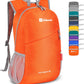ZOMAKE Lightweight Packable Backpack 20L, Foldable Backpacks Small Daypack for Hiking Water Resistant Day Bag for Travel