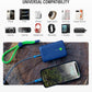 Nimble Champ Portable Charger, 10,000mAh Power Bank Fast Charging, 20W Dual USB-C Battery Pack with Cable, Travel Essential Power Bank for iPhone Laptops Galaxy Tablet Pixel iPad Macbook Kindle Airpod