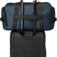 TUMI - Alpha Bravo Mason Duffel - Men's Weekender, Gym and Overnight Travel Bag - Fits Up To 15" Laptop - 11.0" X 19.5" X 10.3" - Navy Coated Canvas