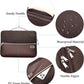 SELLYFELLY Electronics Travel Organizer, Double Layer Cable Organizer Bag Watreproof Electronics Accessories Storage Bag for Cord, Charger, Phone, Power Bank, Kindle, Hard Drive