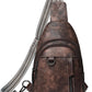7L Sling Bag for Women Men Leather Small Sling Backpack Daypack Anti Theft Fanny Pack Crossbody Purse Travel