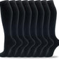 Compression Socks for Women Men Circulation Knee High 8 Pairs for Nurses, Running, Travel, Athletic