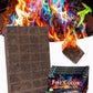 MEKER Fire Color 6 Pack & Fire Starter 32 Cube Set, Fire Color Changing Packets - Safe for Indoor Use, Fire Pit, Campfires, Outdoor Fireplaces, Bonfire, Perfect Fire Camping Accessories for Kids