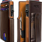 Men Wallet,with Money Clip Coins Pocket ID Window,Slim Front Pocket RFID Blocking Pop-up Card Holder 3.9"x 2.7", Gift Boxed