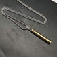 Emergency Survival Whistle Pendant Necklace for Men Women, Titanium Steel Loud Coach Whistle Necklace with Chain, Portable Keychain Whistle for Life Saving, Hiking, Camping and Pet Training