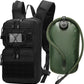 1050D Tactical Hydration Backpack with 3L TPU Water Bladder, Military Molle Water Backpack Perfect for Men & Women, Hydration Pack for Hiking, Biking, Running, Climbing, Hunting, Daily Use