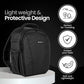 Tamrac Jazz 84 v2.0 Camera Backpack for Photographers, DSLR Camera Bag with Laptop Compartment, Professional Photography Backpack, Travel Camera Carrying Case with Adjustable Shoulder Straps – Black