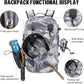 THKFISH IPX8 Waterproof Fishing Backpack with Rod Holder, Lightweight Fishing Sling Bag, Move Freely Fish Gifts for Men
